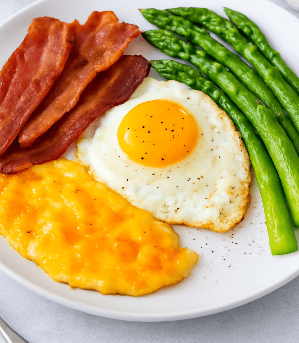 Bacon, Egg, Cheese & Asparagus | Easy Keto Breakfast