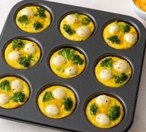 Cheesy Bacon Egg Bites