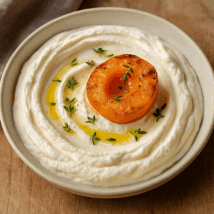 🧀 Whipped Feta Bliss: Sweet & Savory Keto Delight with Apricot or Bell Pepper